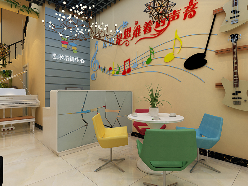 杭州音樂藝術(shù)培訓(xùn)中心裝修設(shè)計案例