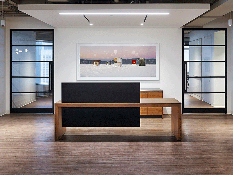 國(guó)外多倫多公室裝修設(shè)計(jì)案例賞析