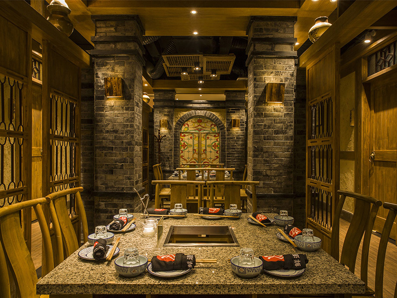 鮮道火鍋店裝修設(shè)計(jì)案例