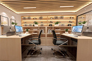 新中式辦公室裝修設計全景案例