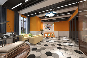 鋼琴培訓學校裝修設計全景圖