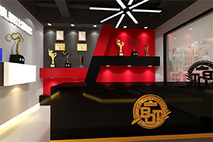 街舞培訓(xùn)機(jī)構(gòu)裝修設(shè)計(jì)全景